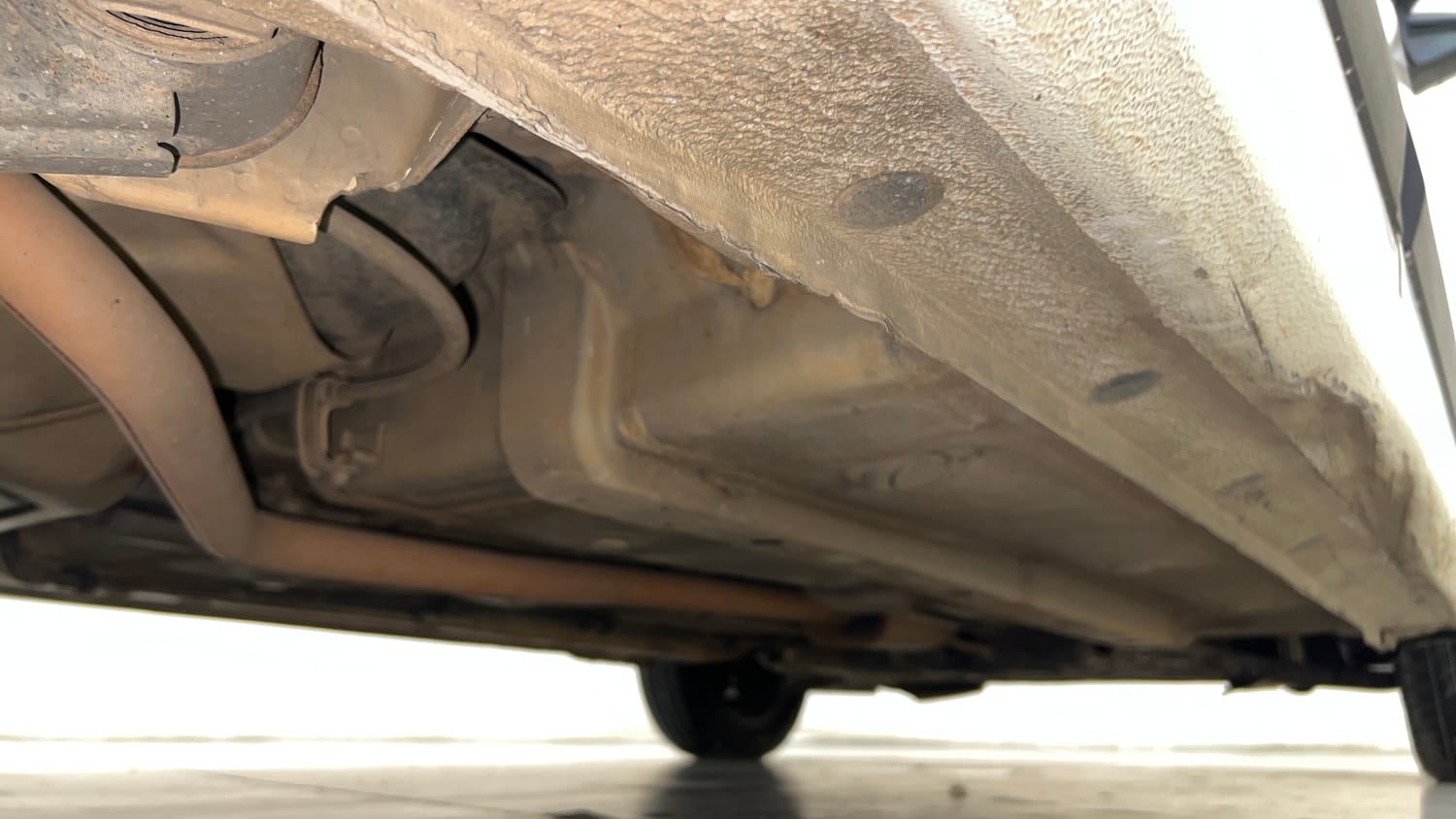 Used 2016 Hyundai Grand i10 Sportz 1.2 Kappa VTVT Petrol Manual extra REAR RIGHT UNDERBODY VIEW