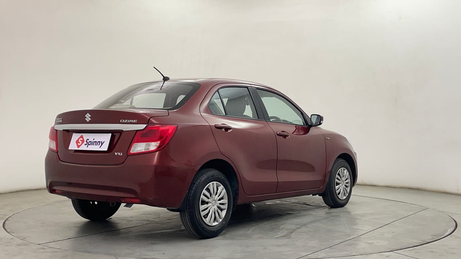 Used 2017 Maruti Suzuki Dzire VXi Petrol Manual exterior RIGHT REAR CORNER VIEW