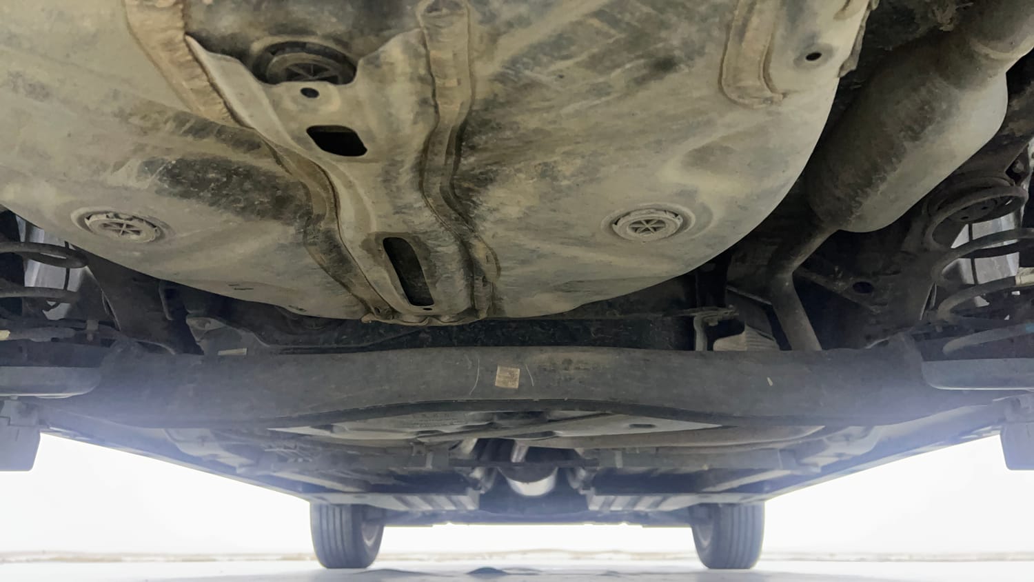 Used 2023 Maruti Suzuki Fronx Delta Plus 1.2L AGS Petrol Automatic extra REAR UNDERBODY VIEW (TAKEN FROM REAR)