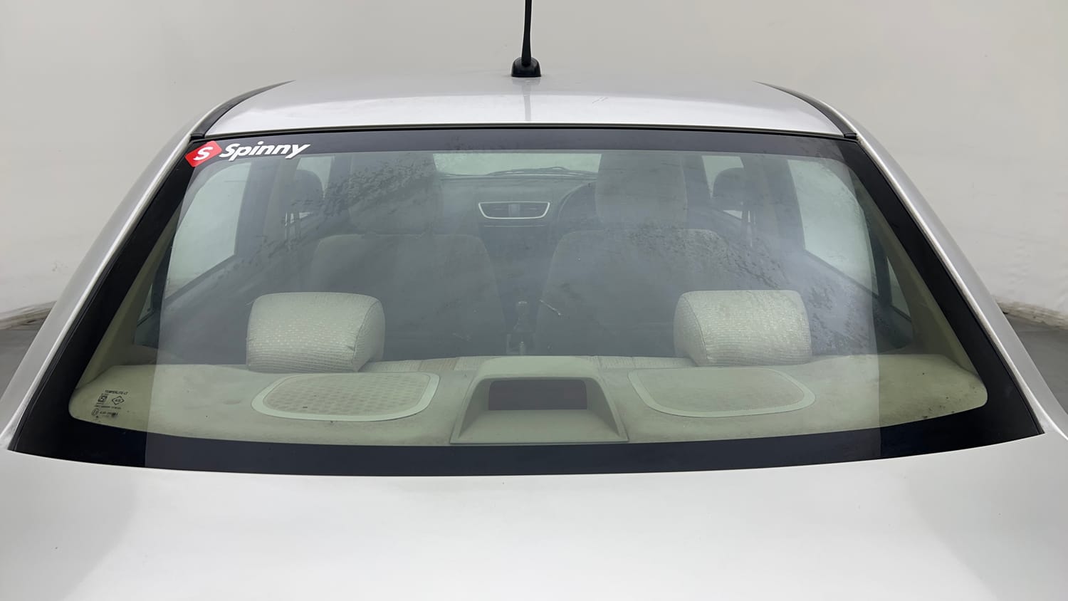 Used 2013 Maruti Suzuki Swift Dzire VXI Petrol Manual exterior BACK WINDSHIELD VIEW