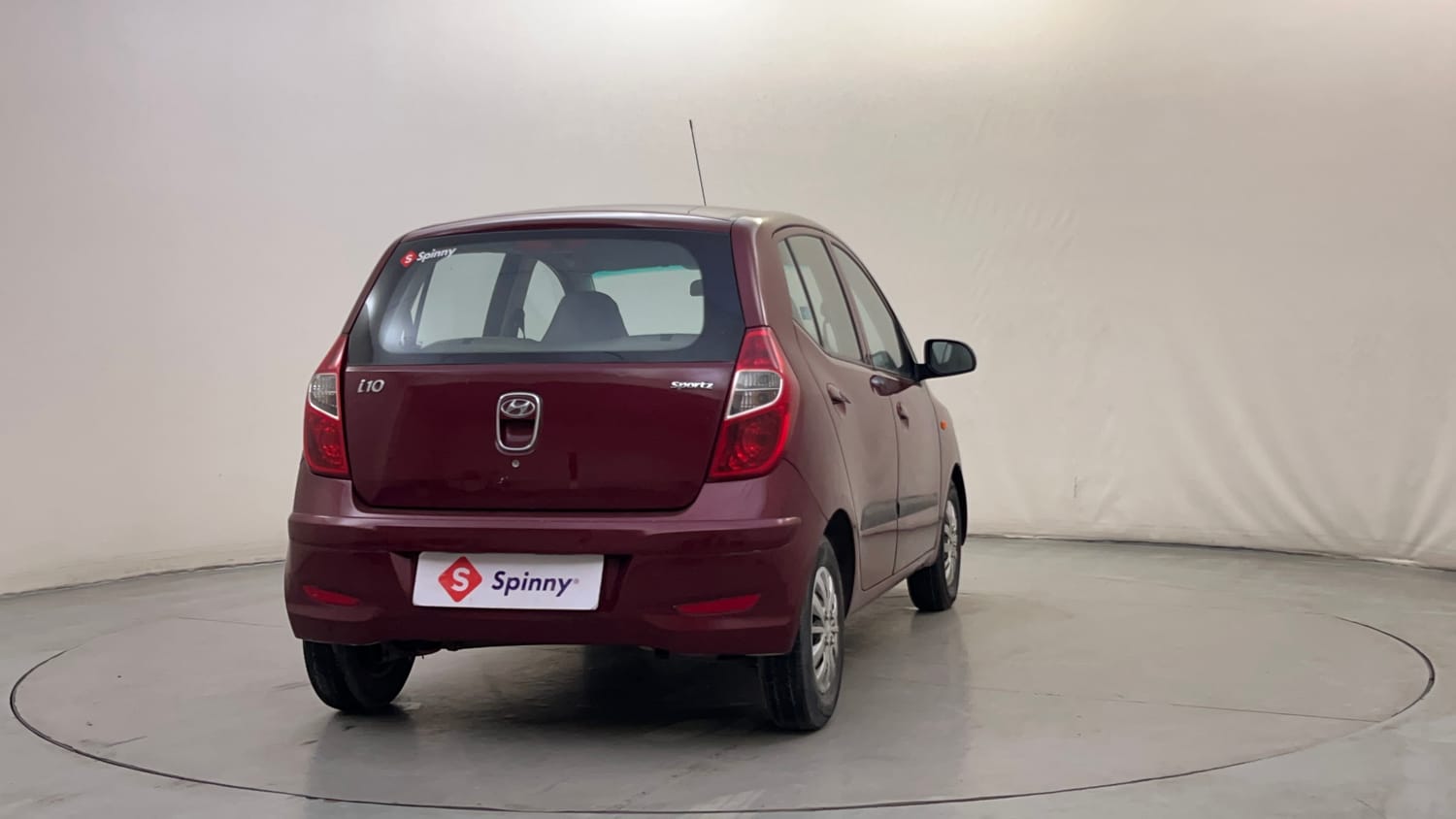Used 2014 Hyundai i10 Sportz 1.1 iRDE2 Petrol Manual exterior RIGHT REAR CORNER VIEW