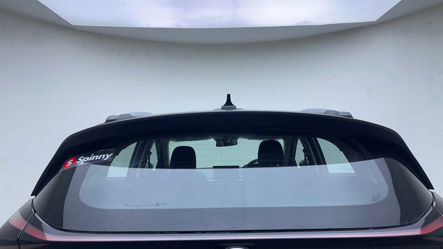 Used 2026 Tata Nexon Creative Plus (PS) 1.5 Diesel 6AMT Dual Tone Diesel Automatic exterior BACK WINDSHIELD VIEW