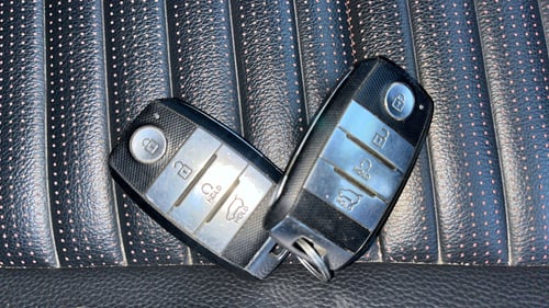 Used 2021 Kia Sonet GTX Plus 1.0 iMT Petrol Manual extra CAR KEY VIEW