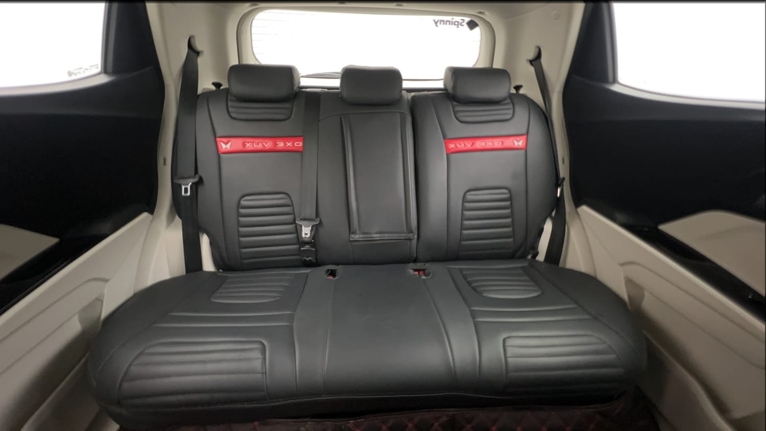 Used 2024 Mahindra XUV 3XO AX5 1.5 Diesel Autoshift Plus Diesel Automatic interior REAR SEAT CONDITION VIEW