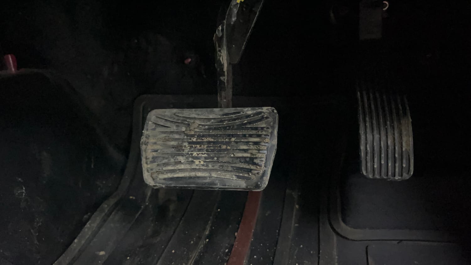 Used 2024 Mahindra Thar LX Hard Top Diesel AT 4WD Diesel Automatic interior PEDALS VIEW