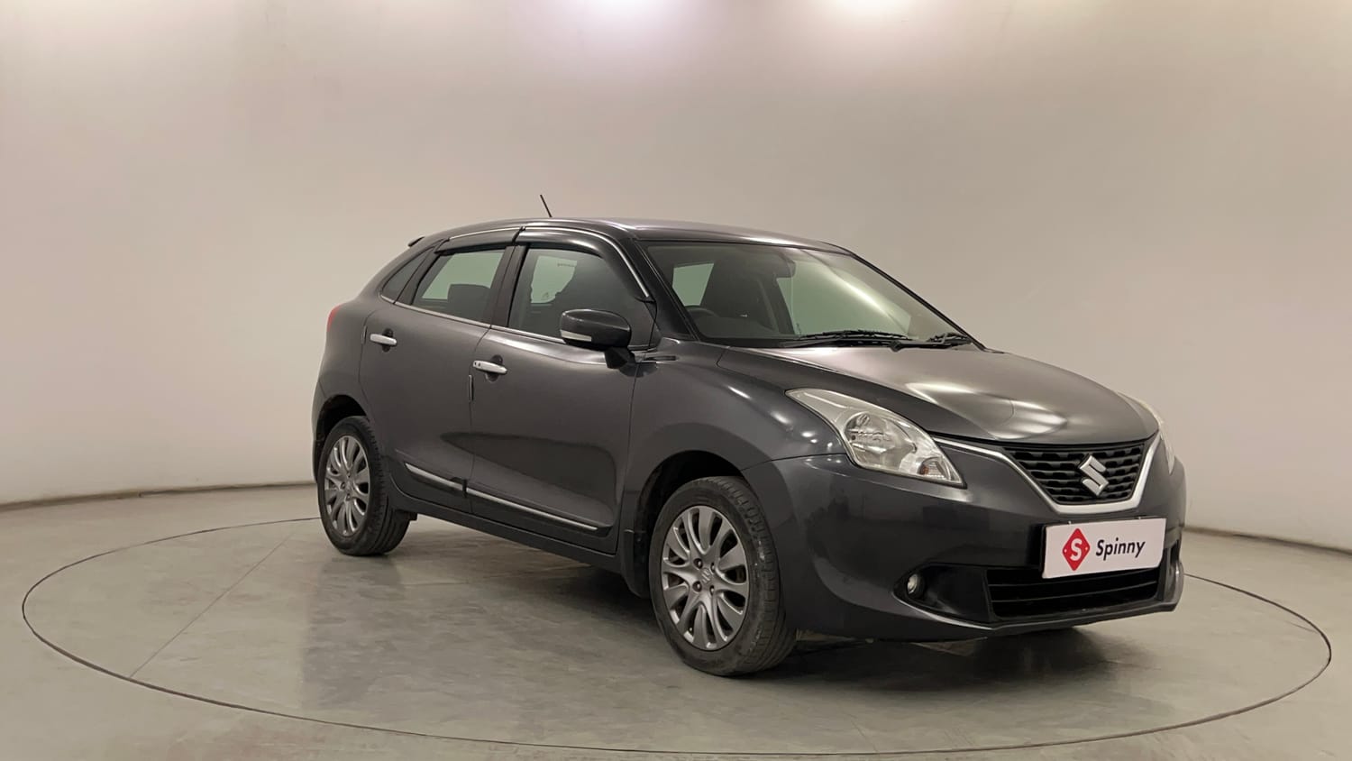 Used 2017 Maruti Suzuki Baleno Zeta 1.2 Petrol Manual exterior RIGHT FRONT CORNER VIEW