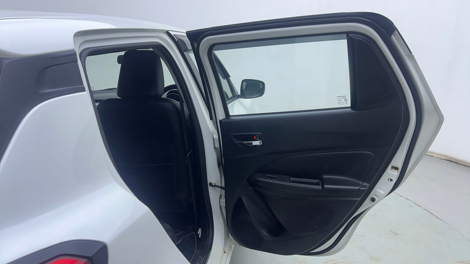 Used 2022 Maruti Suzuki Swift VXi Petrol Manual interior RIGHT REAR DOOR OPEN VIEW