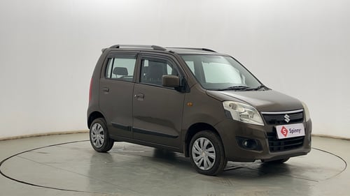 Used 2017 Maruti Suzuki Wagon R VXI Petrol Manual exterior RIGHT FRONT CORNER VIEW