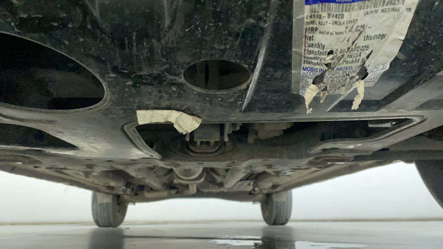 Used 2022 Hyundai Creta S 1.5 Petrol Petrol Manual extra FRONT LEFT UNDERBODY VIEW