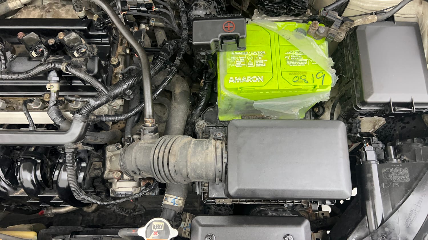 Used 2018 Hyundai Elite i20 Magna Executive 1.2 Petrol Manual engine ENGINE LEFT SIDE VIEW