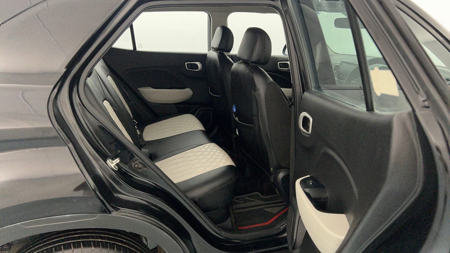 Used 2023 Hyundai Venue S (O) 1.2 Petrol Petrol Manual interior RIGHT SIDE REAR DOOR CABIN VIEW