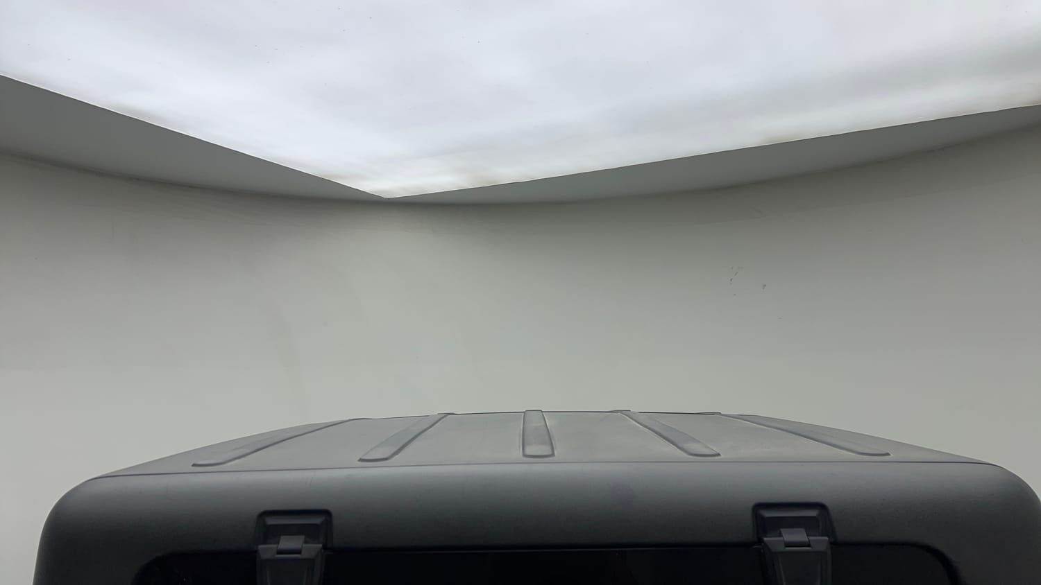 Used 2023 mahindra Thar LX Hard Top Petrol AT 4WD Petrol Automatic exterior EXTERIOR ROOF VIEW