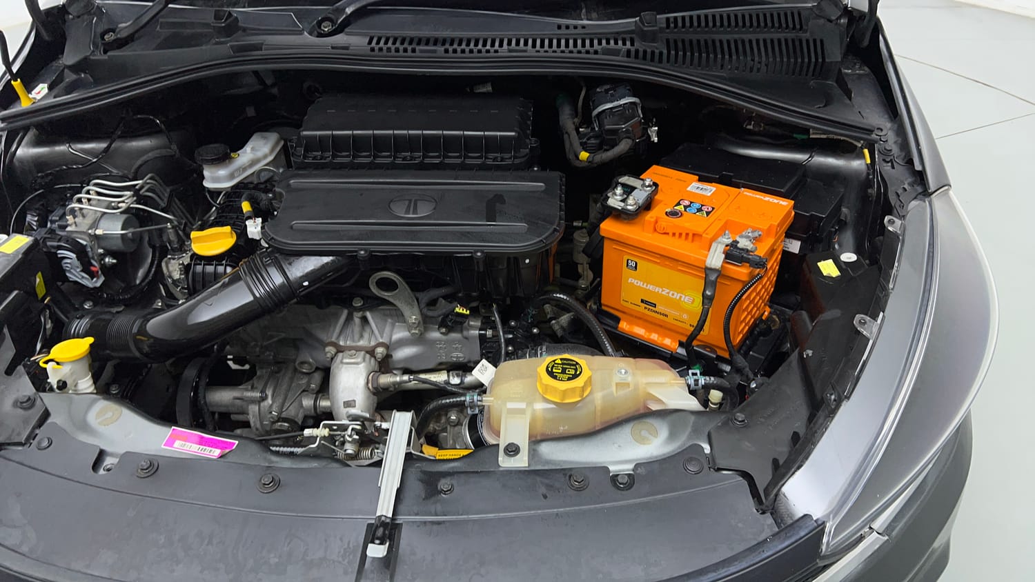 Used 2022 Tata Tiago XT Petrol Manual engine ENGINE LEFT SIDE VIEW