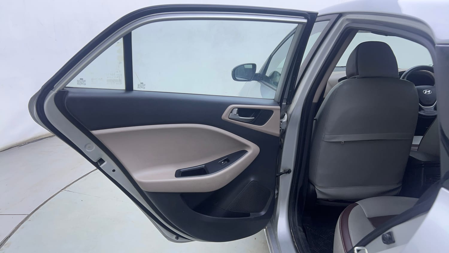 Used 2018 Hyundai Elite i20 Asta 1.2 Petrol Manual interior LEFT REAR DOOR OPEN VIEW