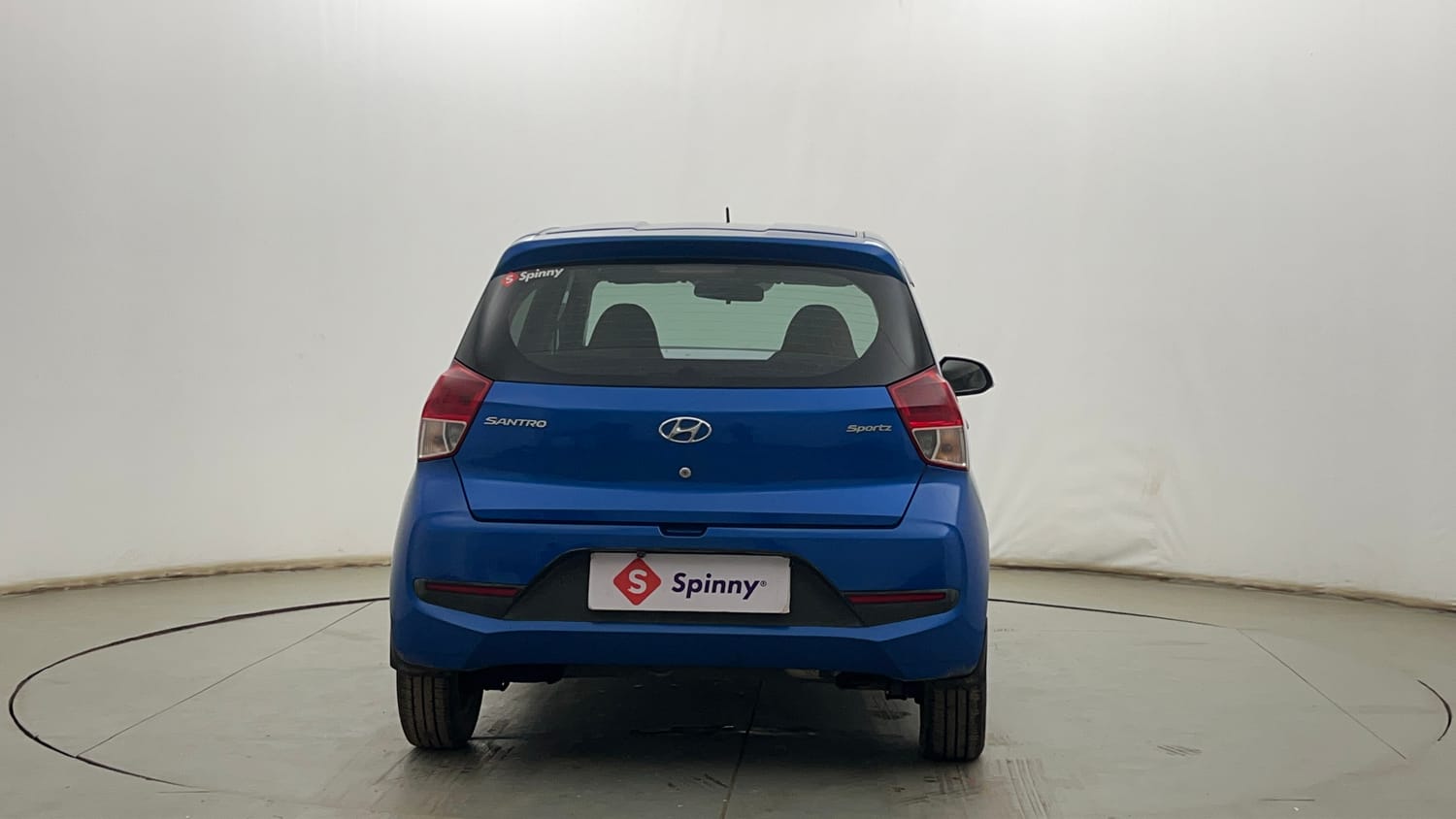 Used 2019 Hyundai Santro Sportz Petrol Manual exterior BACK VIEW