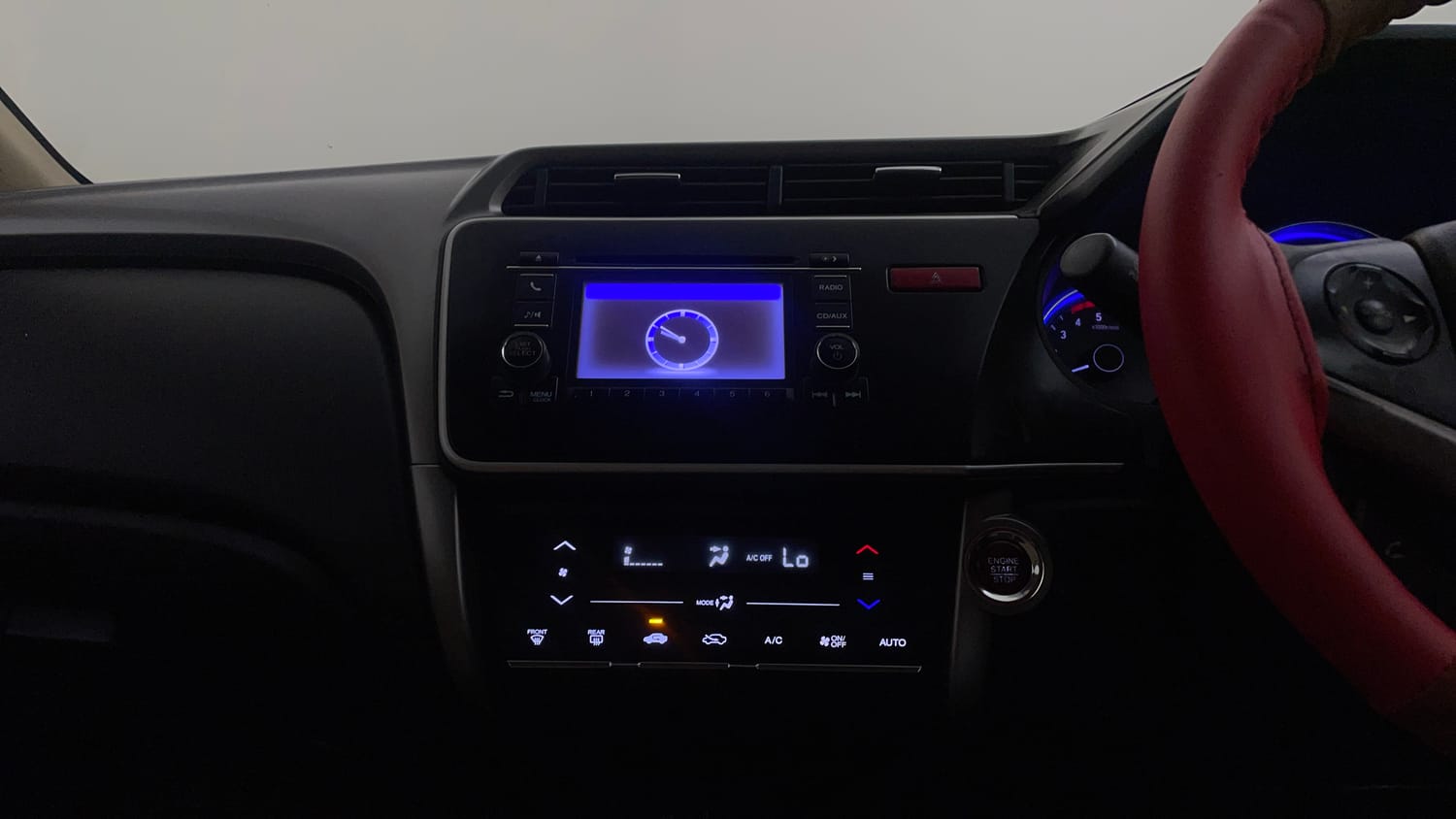 Used 2014 Honda City VX Diesel Diesel Manual interior MUSIC SYSTEM & AC CONTROL VIEW