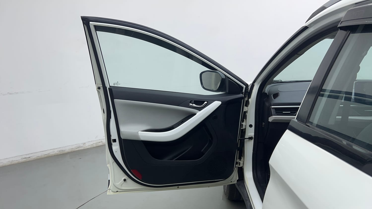Used 2023 Tata Nexon Creative Plus 1.2 Revotron Petrol 6MT Petrol Manual interior LEFT FRONT DOOR OPEN VIEW