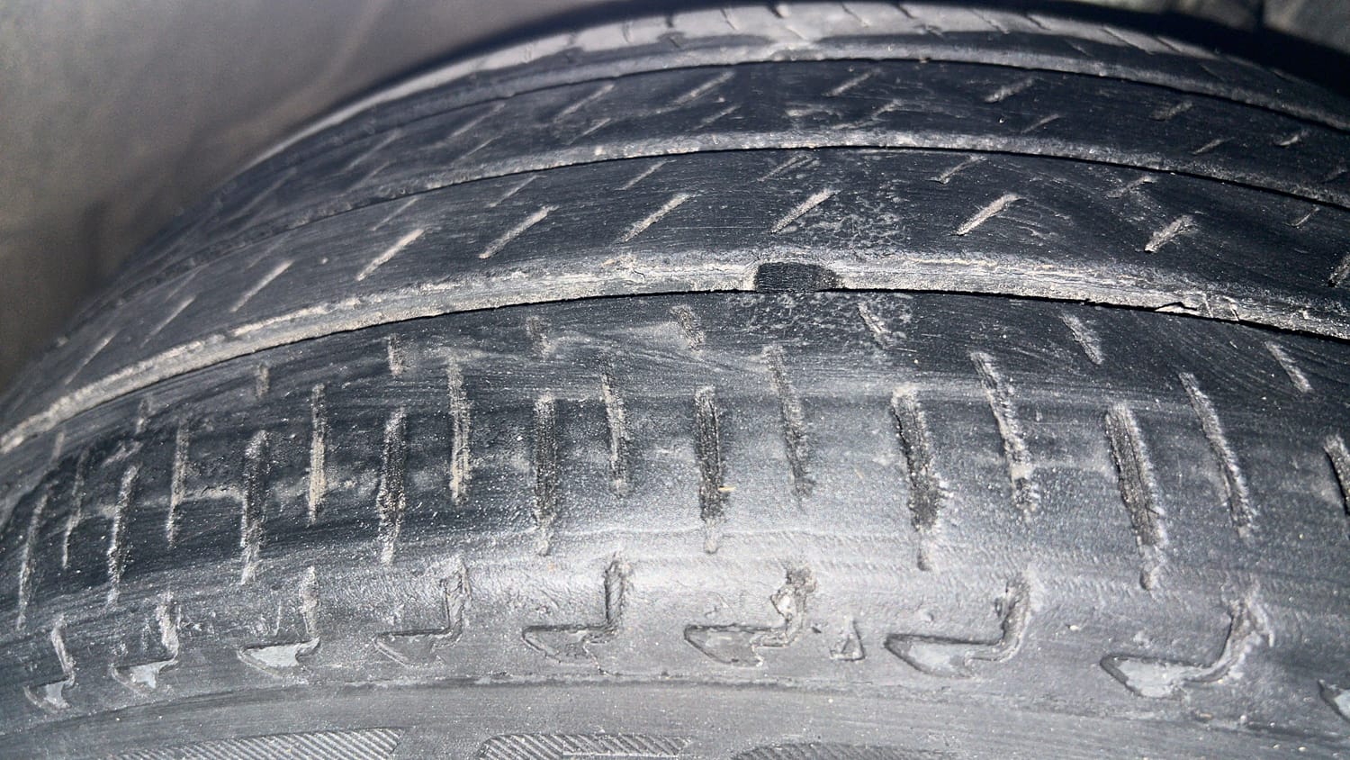 Used 2021 Honda City ZX Petrol Petrol Manual tyres RIGHT FRONT TYRE TREAD VIEW