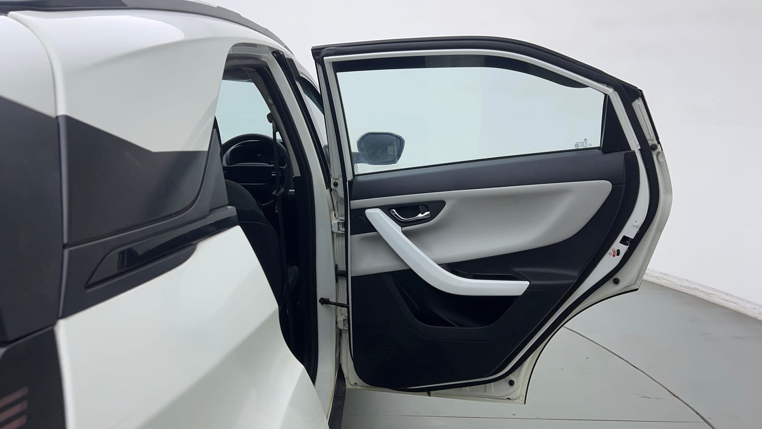 Used 2023 Tata Nexon Creative Plus 1.2 Revotron Petrol 6MT Petrol Manual interior RIGHT REAR DOOR OPEN VIEW