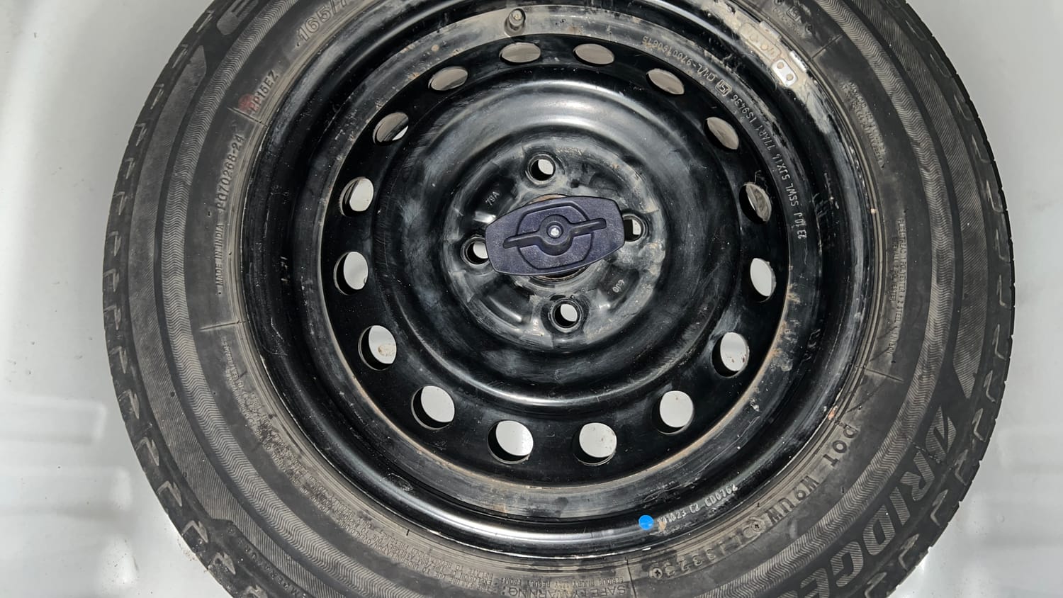 Used 2024 Maruti Suzuki Celerio ZXi Petrol Manual tyres SPARE TYRE VIEW