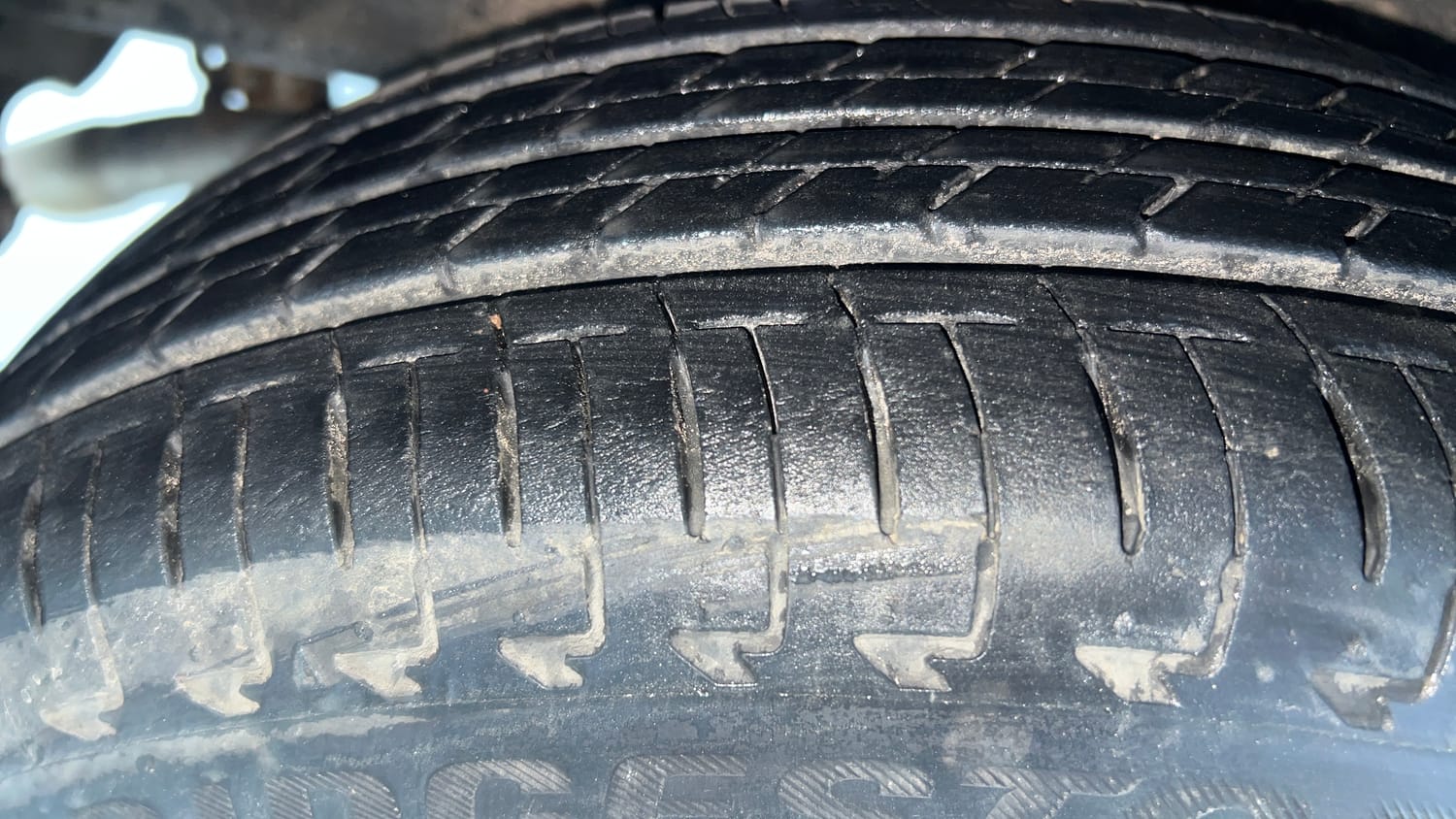 Used 2022 Maruti Suzuki Ignis Sigma 1.2 MT Petrol Manual tyres RIGHT REAR TYRE TREAD VIEW