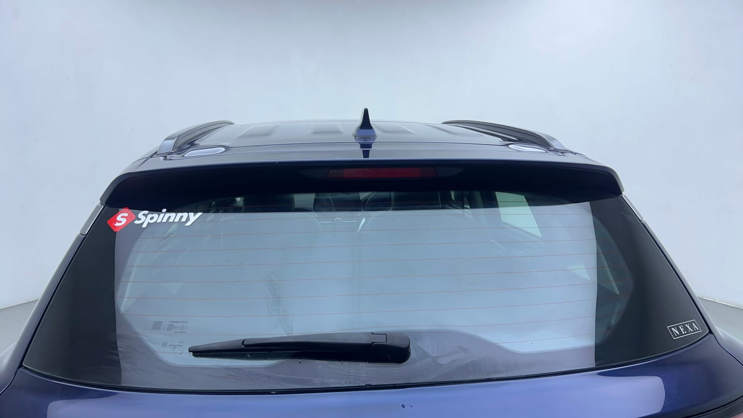 Used 2023 Maruti Suzuki Grand Vitara Alpha Smart Hybrid Petrol Manual exterior BACK WINDSHIELD VIEW