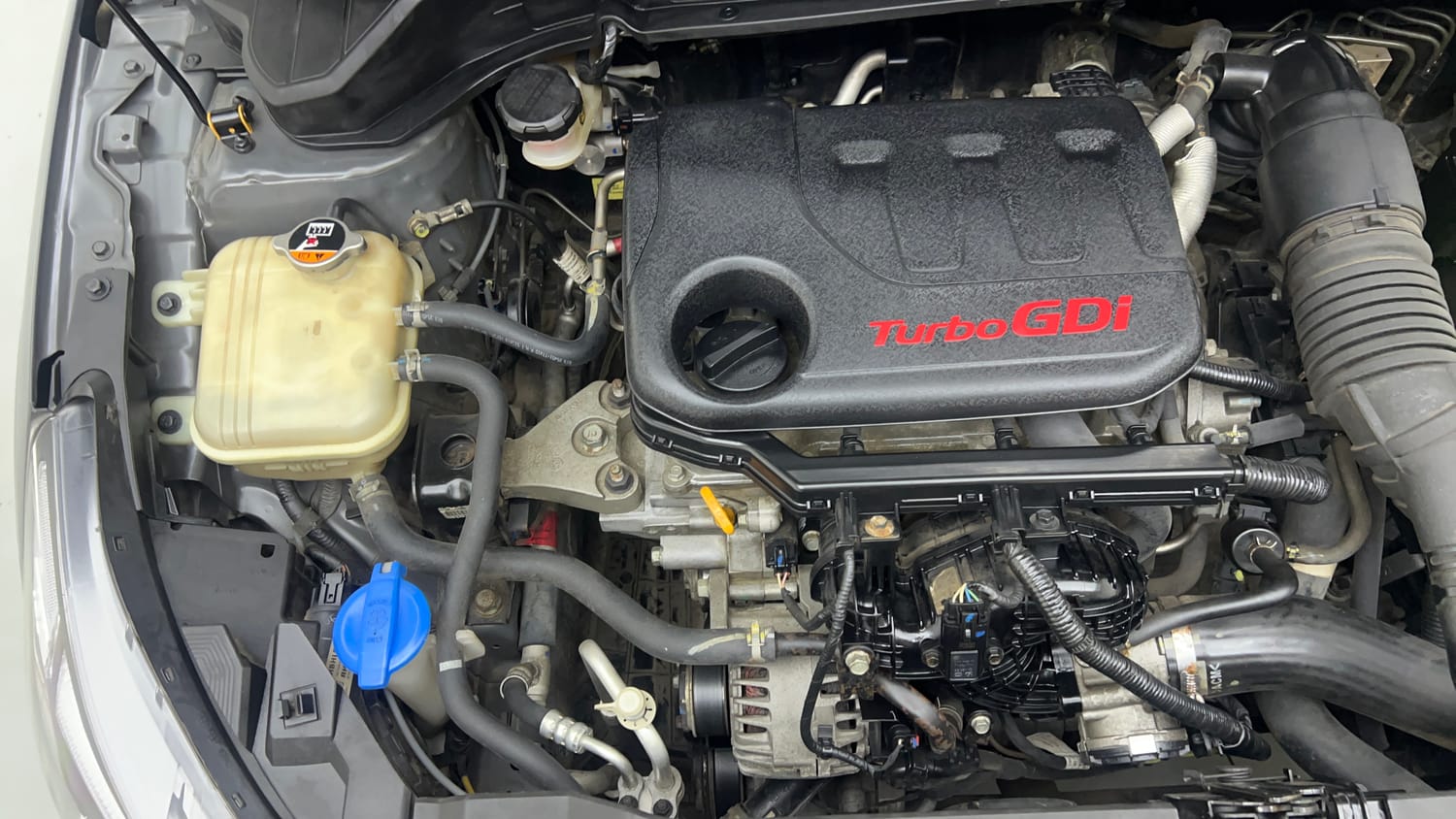 Used 2022 Hyundai i20 N Line N8 1.0 Turbo DCT Petrol Automatic engine ENGINE RIGHT SIDE VIEW
