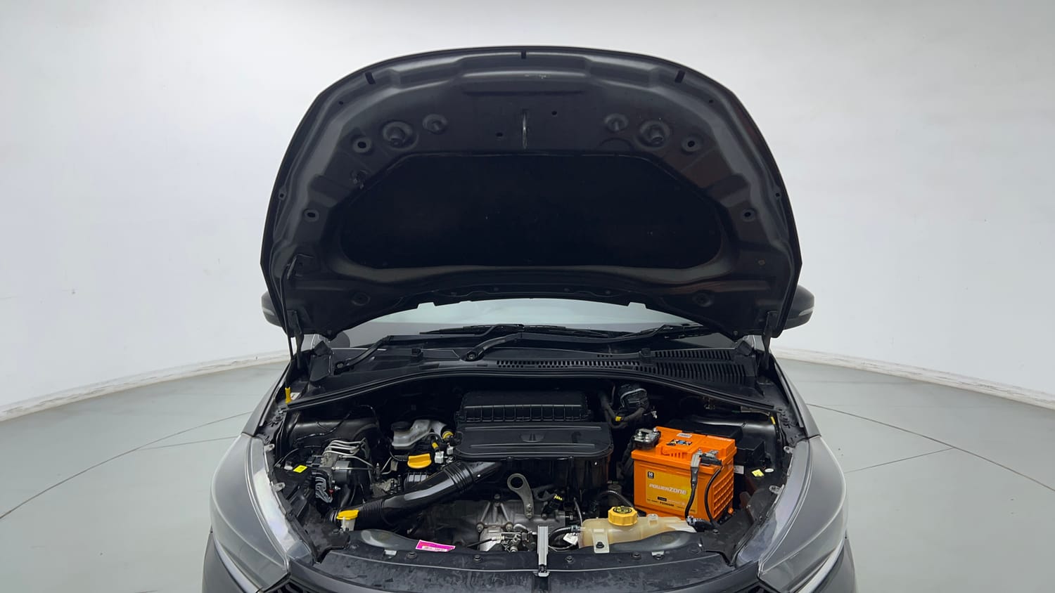 Used 2022 Tata Tiago XT Petrol Manual engine ENGINE & BONNET OPEN FRONT VIEW