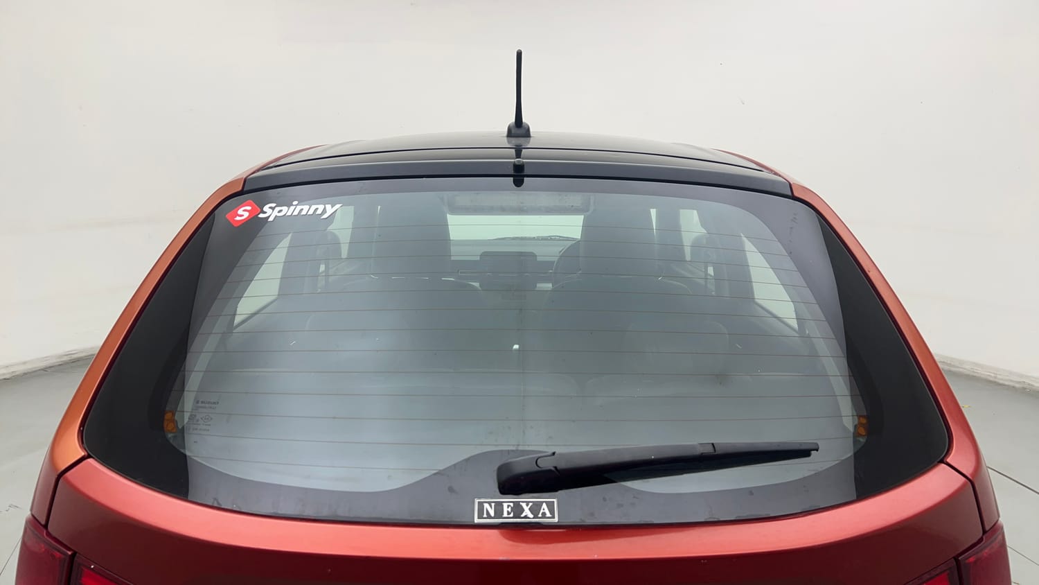 Used 2017 Maruti Suzuki Ignis Zeta 1.2 AMT Petrol Automatic exterior BACK WINDSHIELD VIEW