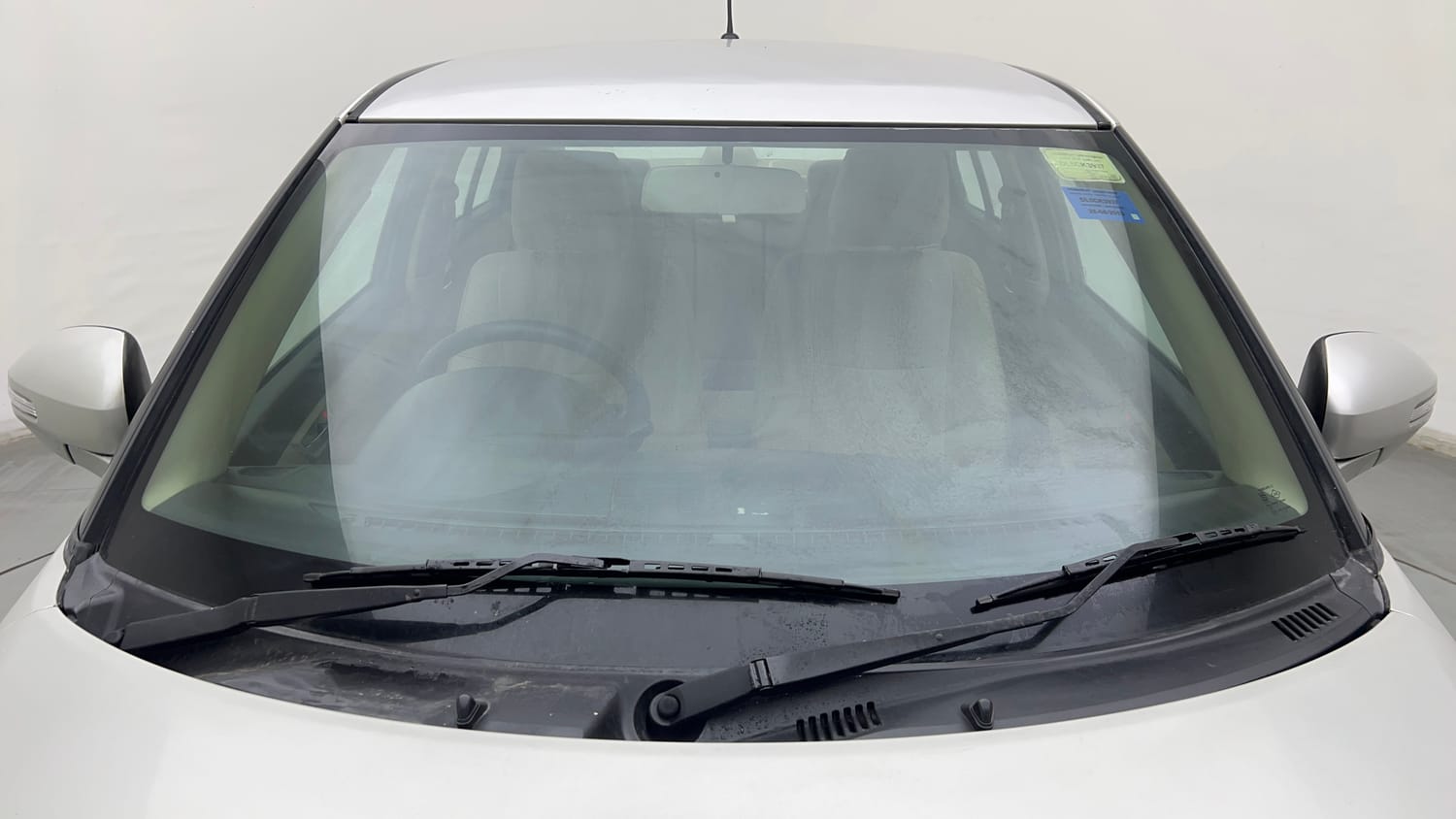 Used 2013 Maruti Suzuki Swift Dzire VXI Petrol Manual exterior FRONT WINDSHIELD VIEW