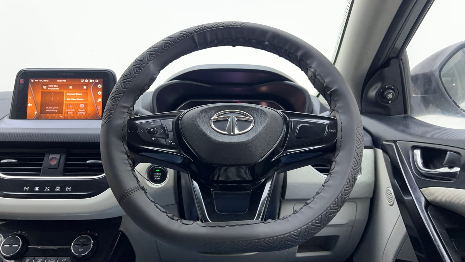 Used 2021 Tata Nexon XZ Plus Petrol Manual interior STEERING VIEW
