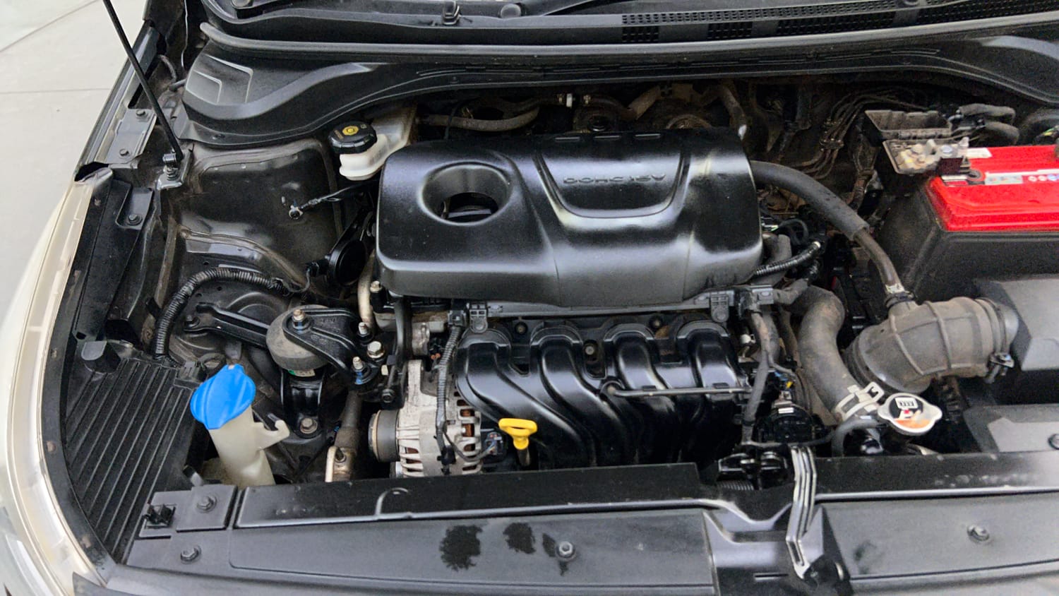 Used 2018 Hyundai Verna SX (O)1.6 VTVT Petrol Manual engine ENGINE RIGHT SIDE VIEW
