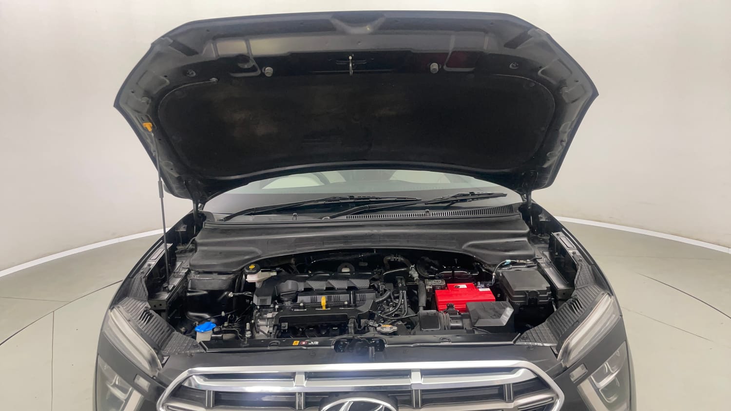 Used 2023 Hyundai Creta SX 1.5 Petrol Petrol Manual engine ENGINE & BONNET OPEN FRONT VIEW
