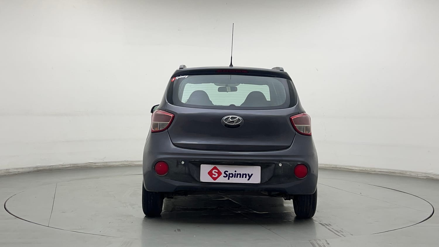 Used 2018 Hyundai Grand i10 Sportz (O) 1.2 Kappa VTVT Petrol Manual exterior BACK VIEW