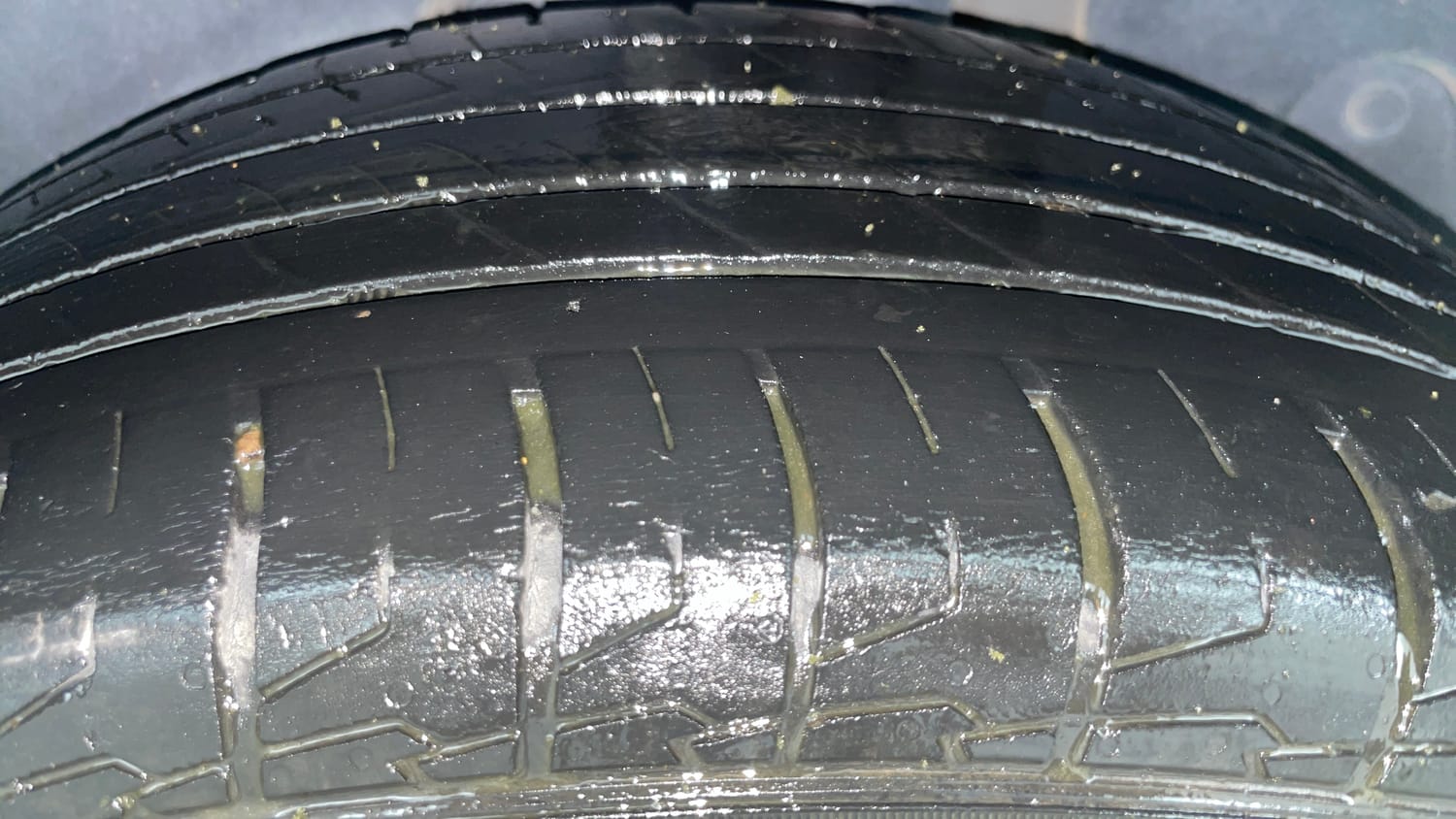 Used 2023 Hyundai Creta SX 1.5 Petrol Petrol Manual tyres LEFT REAR TYRE TREAD VIEW