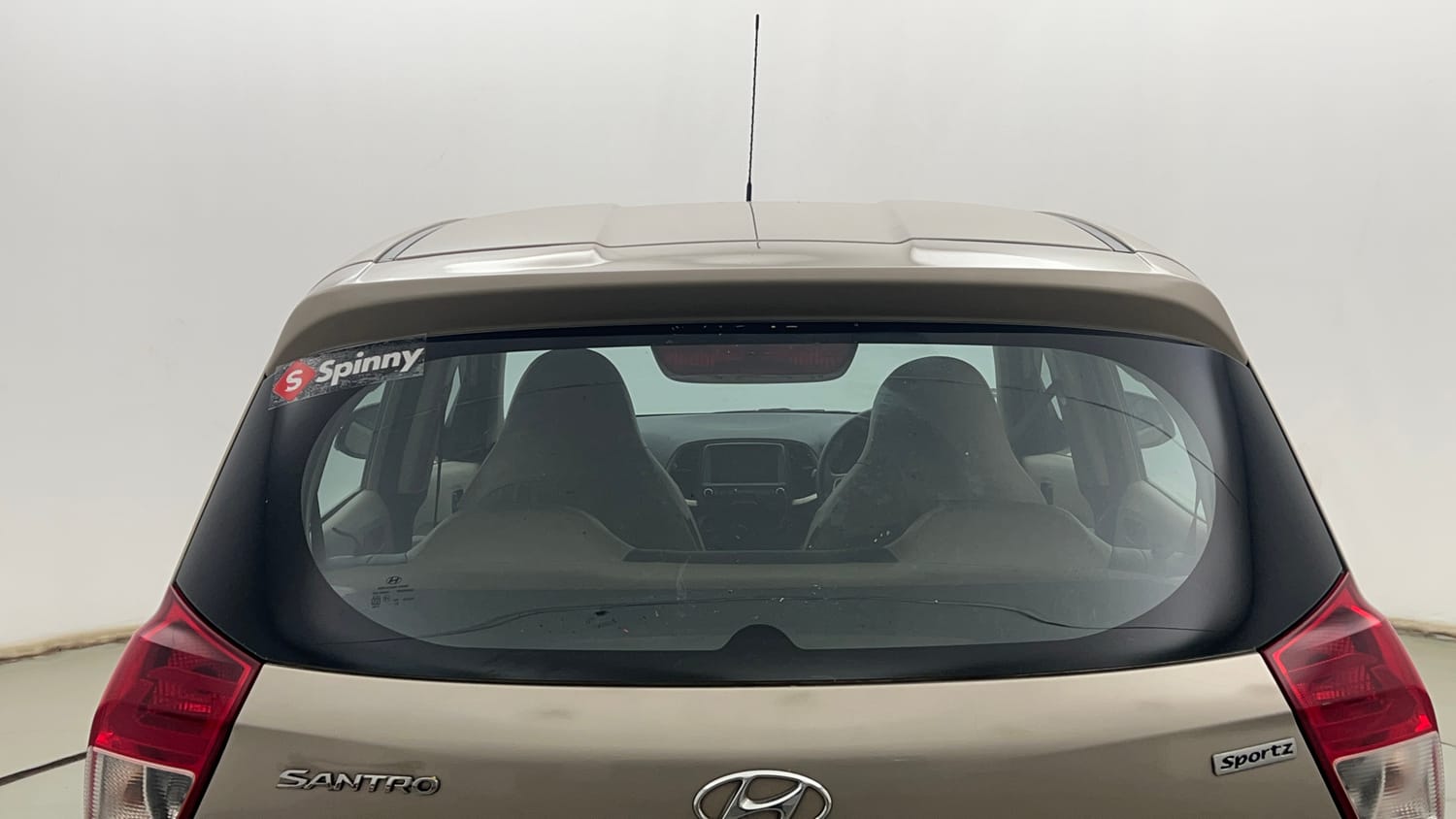 Used 2022 Hyundai Santro Sportz Petrol Manual exterior BACK WINDSHIELD VIEW