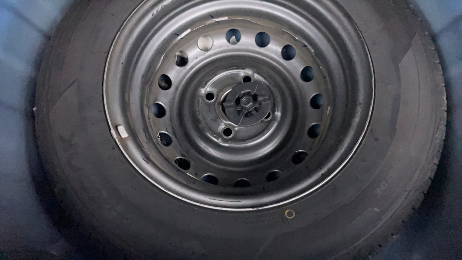 Used 2019 Hyundai Santro Sportz Petrol Manual tyres SPARE TYRE VIEW
