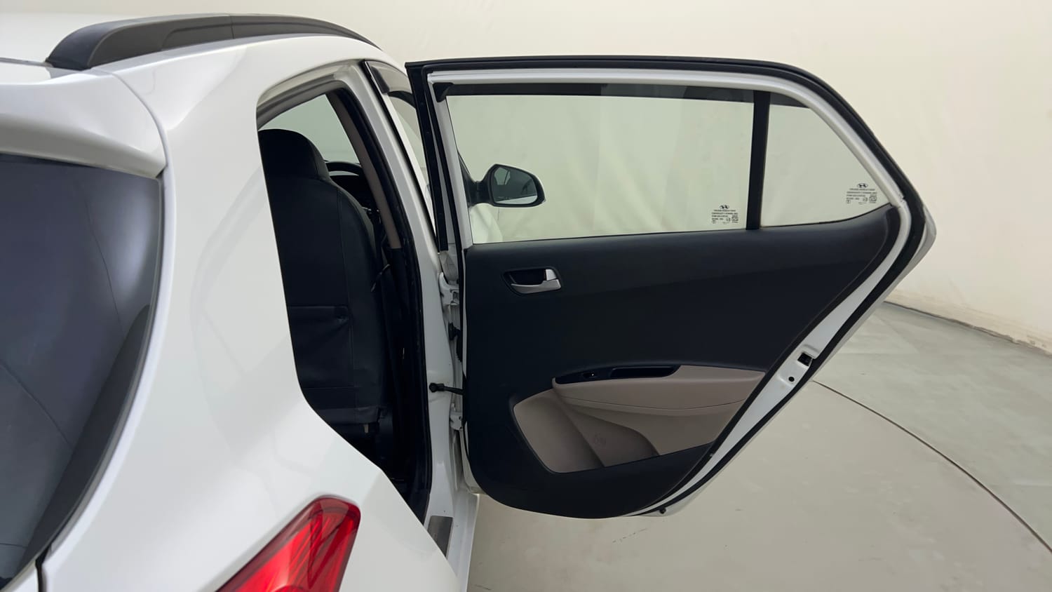 Used 2016 Hyundai Grand i10 Sportz 1.2 Kappa VTVT Petrol Manual interior RIGHT REAR DOOR OPEN VIEW