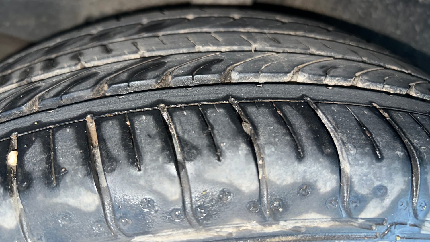 Used 2023 Honda WR-V SV MT Petrol Petrol Manual tyres RIGHT REAR TYRE TREAD VIEW