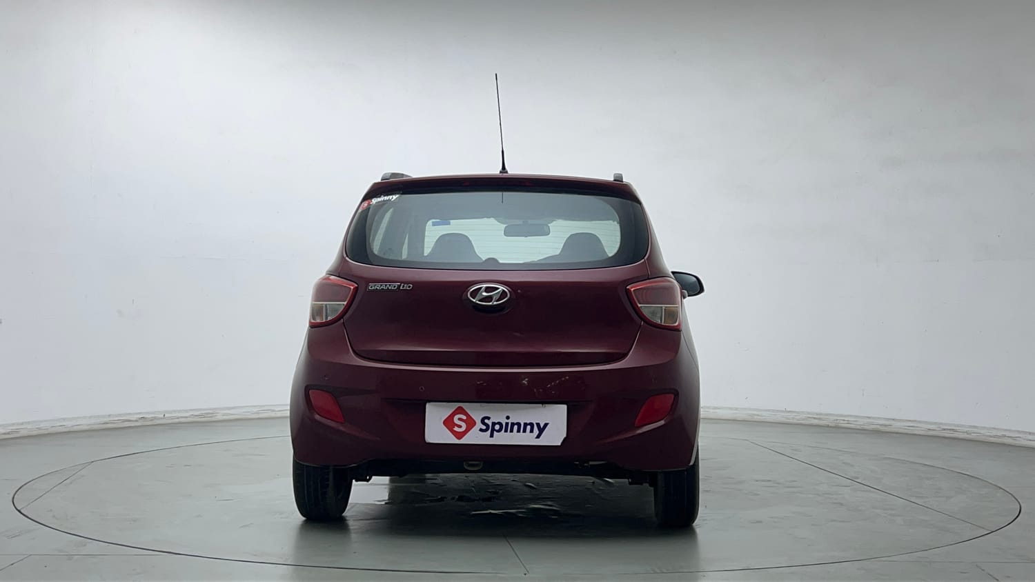 Used 2015 Hyundai Grand i10 Sportz 1.2 Kappa VTVT Petrol Manual exterior BACK VIEW