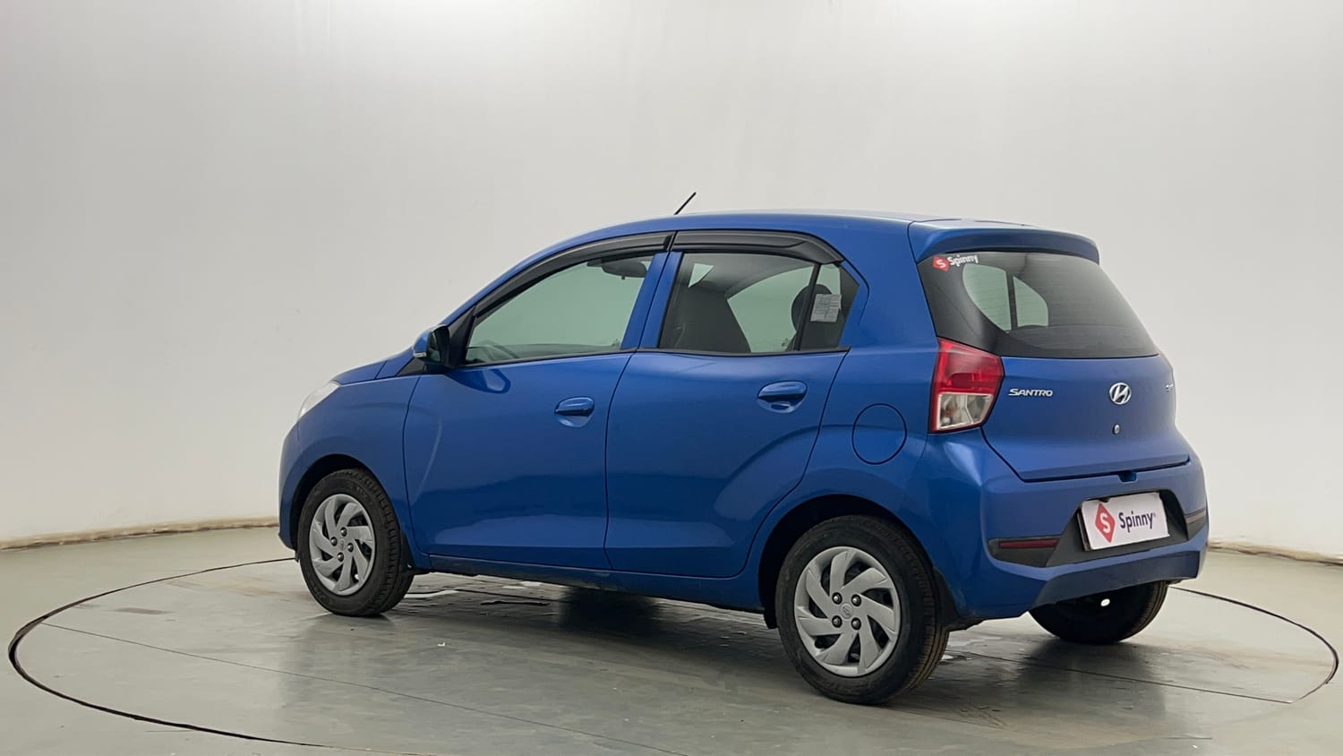 Used 2019 Hyundai Santro Sportz Petrol Manual exterior LEFT REAR CORNER VIEW