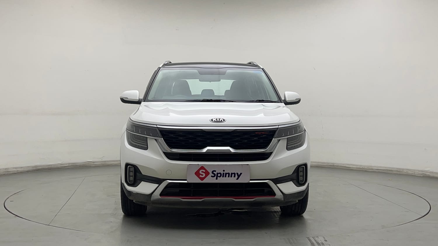Used 2020 Kia Seltos GTK 1.4 Petrol Manual exterior FRONT VIEW