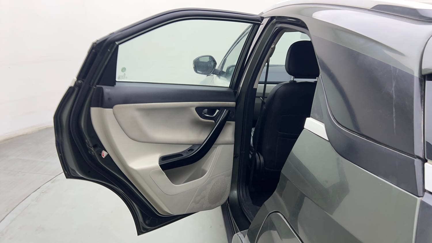Used 2021 Tata Nexon XZ Plus Petrol Manual interior LEFT REAR DOOR OPEN VIEW