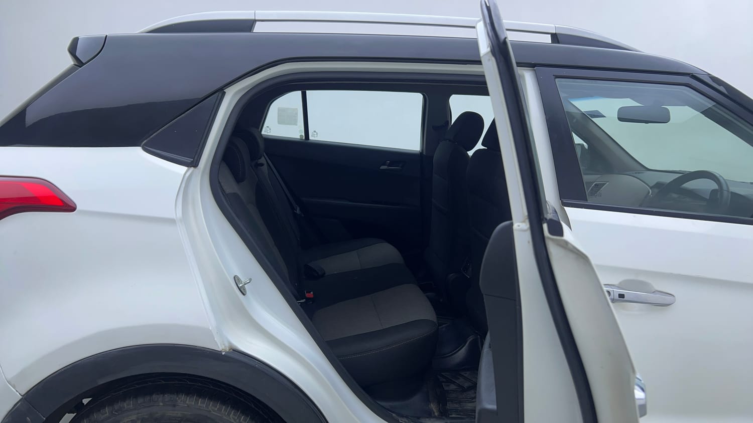 Used 2016 Hyundai Creta 1.6 SX Plus AT Petrol Petrol Automatic interior RIGHT SIDE REAR DOOR CABIN VIEW