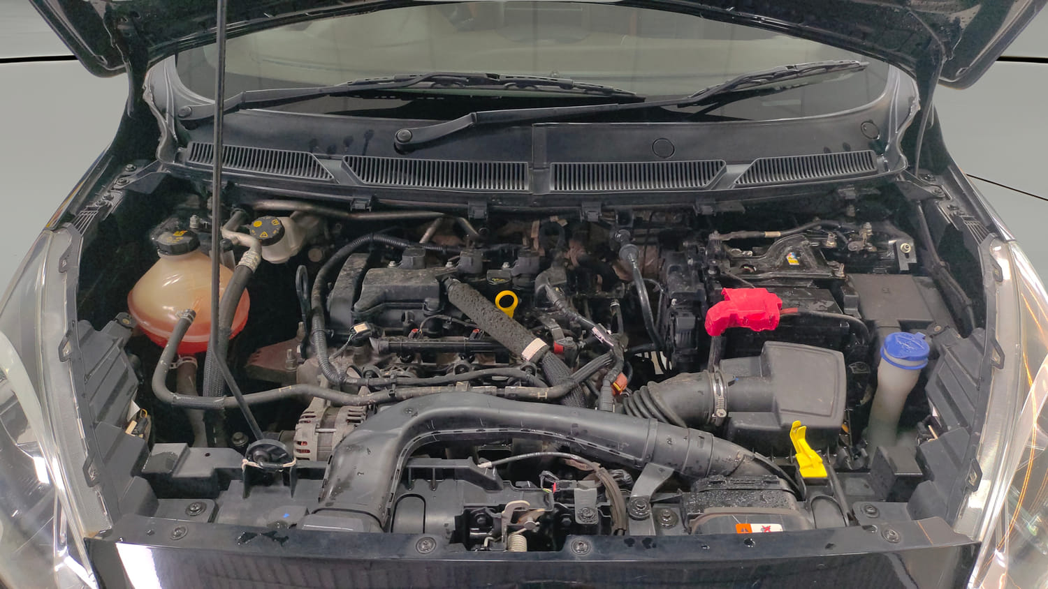 Used 2018 Ford Freestyle Titanium 1.2 Ti-VCT Petrol Manual engine ENGINE & BONNET OPEN FRONT VIEW