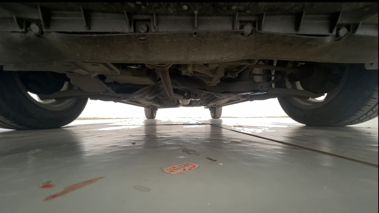 Used 2015 Maruti Suzuki Celerio ZXi Petrol Manual extra FRONT LEFT UNDERBODY VIEW