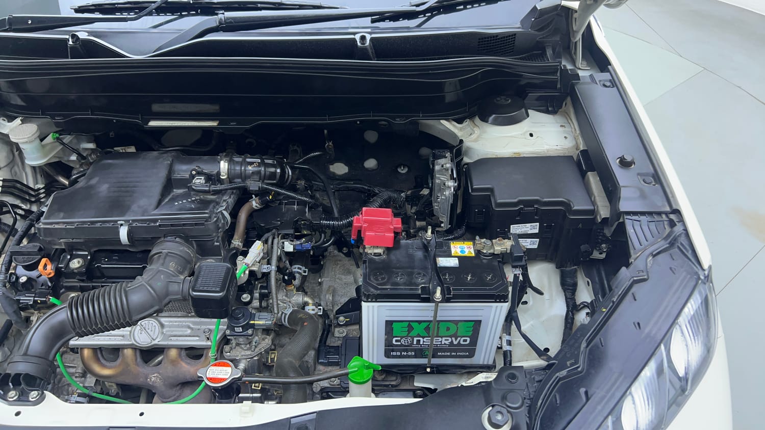 Used 2023 Maruti Suzuki Grand Vitara Delta Smart Hybrid AT Petrol Automatic engine ENGINE LEFT SIDE VIEW