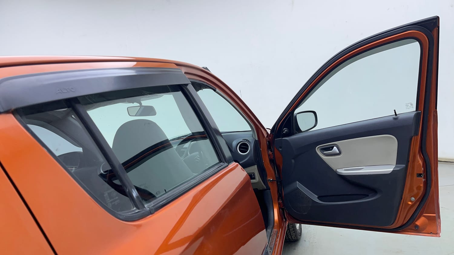 Used 2015 Maruti Suzuki Alto K10 VXi Petrol Manual interior RIGHT FRONT DOOR OPEN VIEW