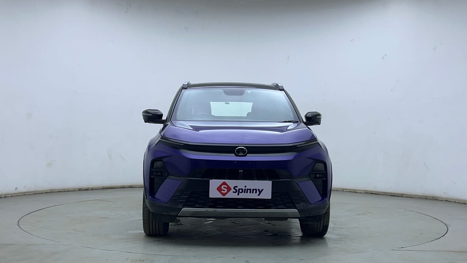 Used 2024 Tata Nexon Fearless Plus S Purple 1.2 Revotron Petrol 7DCA Dual Tone Petrol Automatic exterior FRONT VIEW