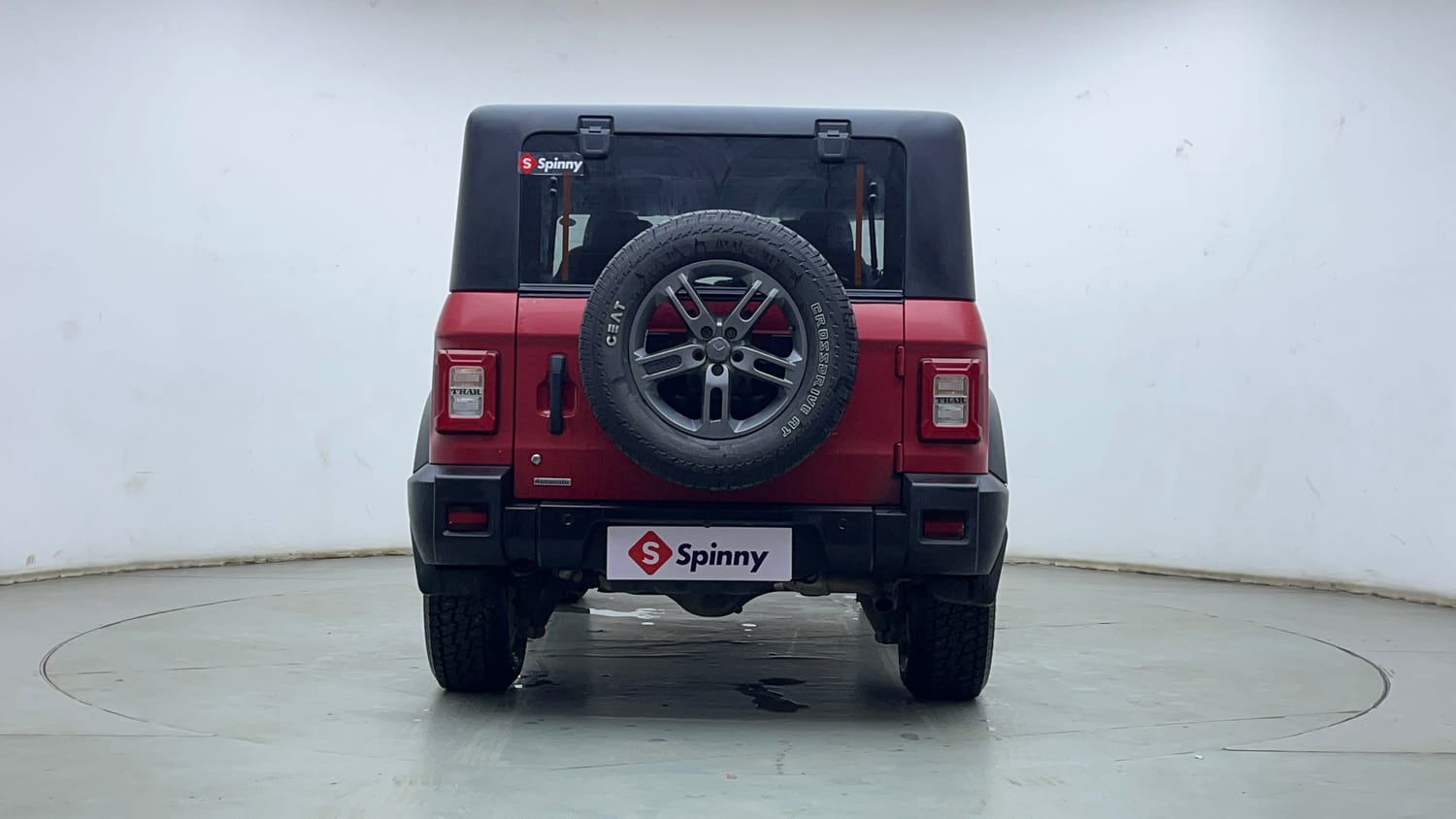 Used 2024 Mahindra Thar LX Hard Top Diesel AT 4WD Diesel Automatic exterior BACK VIEW